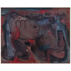 El acueducto by Feliciano Béjar, Tinta y acrílico sobre papel, offered Sep 2024