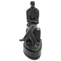 Antonio López Sáenz, Untitled, Escultura en bronce 16 / 20 en base de madera