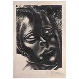 David Alfaro Siqueiros, Cabeza de mujer negra