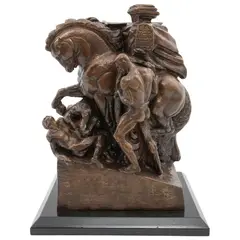 Ernesto Tamariz, Proyecto para el Monumento a la Revolución, Escultura en bronce en base de madera