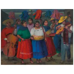 Jerónimo Mateo Madrigal, Untitled, 1999, Óleo sobre tela
