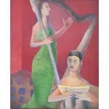 Agustín Lazo Adalid, Concierto, 1950, Óleo sobre tela