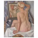 Raúl Anguiano, Untitled, 1946, Óleo sobre tela
