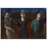 Frida, anhelo de vivir by Alfredo Alcalde García, Óleo sobre tela, offered Sep 2024