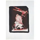 Francisco Toledo, Muerte roja o El decapitado, 1985, Litografía 29 / 70
