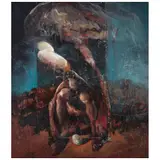 Agustín Castro López, Untitled, Óleo sobre tela