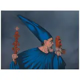 Rafael Coronel, Carnavalesca, Serigrafía sin número de tiraje