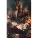 Viento by Leonardo Nierman, Acrílico sobre masonite, sold Sep 2024