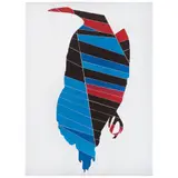 Carlos Amorales, Exotic ravens 06, 2006, Collage y tinta offset sobre papel