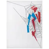Carlos Amorales, Telarañas con espacios negativos 04, 2006, Collage y tinta sobre papel