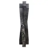 Ricardo Regazzoni, Totem, Escultura en madera con recubrimiento de yeso y acrílico