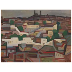 Alfredo Zalce, Untitled, 1981, Óleo sobre tela