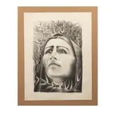 Francisco Dosamantes, Rostro femenino, Litografía 54 / 75