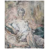 Irene de Bohus, Retrato de Felice, ca. 1960, Óleo sobre tela