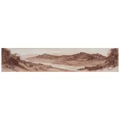 Luis Nishizawa, Untitled, Tinta sumie sobre papel