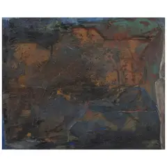 Irma Palacios, Paisaje inmovil, 1988, Acrílico y arena sobre tela