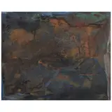 Irma Palacios, Paisaje inmovil, 1988, Acrílico y arena sobre tela