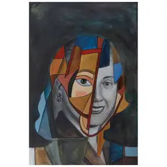 Evita, de la colección Reinas sin corona by Spika, Acrílico sobre tela, offered Aug 2024