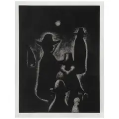 Leonora Carrington, Obreros irlandeses, Grabado al aguafuerte y aguatinta PT 5 / 5