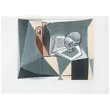 Pablo Picasso, Tête de mort et livre, Litografía 418 / 500