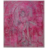 Carmen Parra, San Miguel Arcángel, 2023, Óleo sobre tela