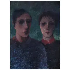 Untitled by Jorge Alzaga, Pastel sobre papel, offered Aug 2024