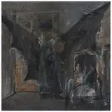 Estrella Carmona, Rimbaud y la teología, 1991, Óleo sobre tela