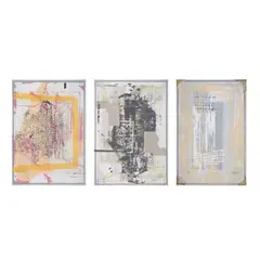 Tablero I, II y III by Alfonso Mena, Serigrafía sobre madera y malla serigráfica M / S 27 / 30 y P / T, sold Aug 2024