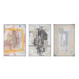 Alfonso Mena, Tablero I, II y III, Serigrafía sobre madera y malla serigráfica M / S 27 / 30 y P / T