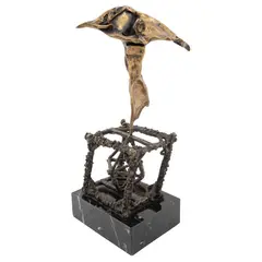 Salvador Dalí, Gala Gradiva, Escultura en bronce 608 / 650 en base de mármol