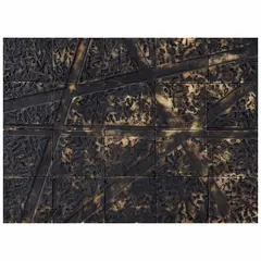 Adán Paredes, Untitled, Cerámica a la alta temperatura sobre madera