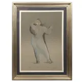 María Luisa Manassero, Curso de tango básico - se para: salida, Serigrafía 18 / 150