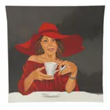 Enrique Cattaneo, Tea time, Serigrafía P / A