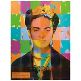 Alejandro Vigilante, Frida, 2014, Acrílico y transfer sobre MDF