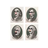 Thierry Guetta, Incognito (Lincoln, Jackson, Washington y Franklin), Serigrafías 51 / 100