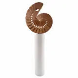 Víctor Guadalajara, Nautilus, Escultura en madera en base de madera