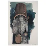 Marcelo Bonevardi, Péndulo, Acuarela y carboncillo sobre papel