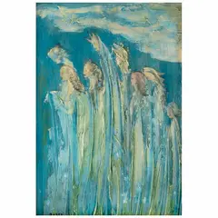 Sofía Bassi, Almas, Mixta sobre masonite