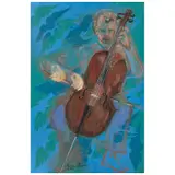 Carmen Parra, Álvaro Bitrán, chelista del cuarteto Latinoamericano