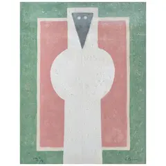 Rufino Tamayo, Personaje en blanco, 1976, Grabado al aguafuerte P / A II / X