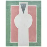 Rufino Tamayo, Personaje en blanco, 1976, Grabado al aguafuerte P / A II / X