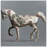 Luis Selem, Galope, 2015, Óleo sobre tela