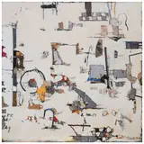 Bruno Widmann, (Montevideo, Uruguay, 1930 - Montevideo, Uruguay, 201, Acrílico, plumón y papel sobre tela