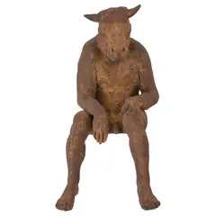 Minotaur by Beth Carter, Escultura en resina con patina de hierro 10 / 15, offered Jun 2024
