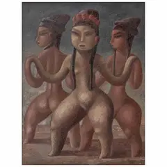 Francisco Eppens Helgueras, Untitled, 1947, Mixta sobre madera