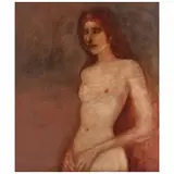 Francisco Corzas, Modelo, Óleo sobre tela