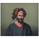 Rafael Coronel, Santiago, Acrílico sobre tela