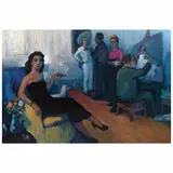 Alfredo Alcalde García, El entorno de María Félix, de la serie Homenaje Artistas Mexicanos