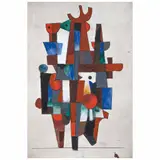 Carlos Mérida, Estudio para serigrafía, El hijo del venado
