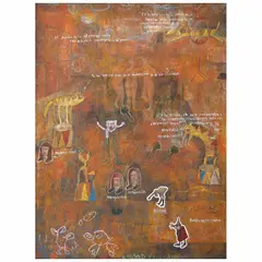 Armando Romero, Untitled, Óleo sobre madera
